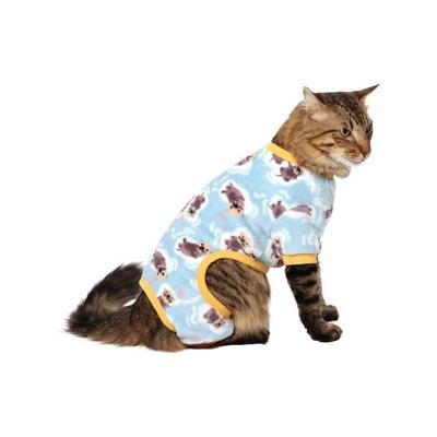 Frisco Love Otters Dog & Cat Fleece Pajamas, X-Small