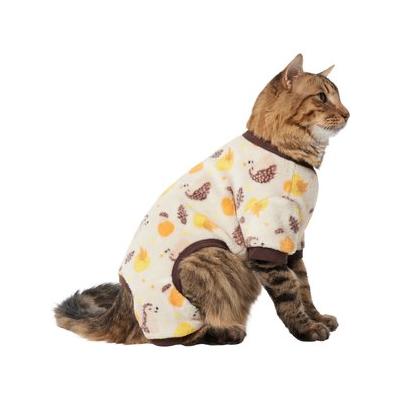 Frisco Hedgehog Dog & Cat Fleece Pajamas, Small