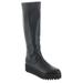 ALL BLACK Hi Stretch Flatform Boot - Womens Euro 37.5 US 7 Black Boot Medium