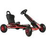 "Go-Kart FERBEDO ""Ferbedo AR8R"" Tretfahrzeuge rot (rot, schwarz) Kinder Kettcar Tretfahrzeug BxTxH: 72x111x66 cm"