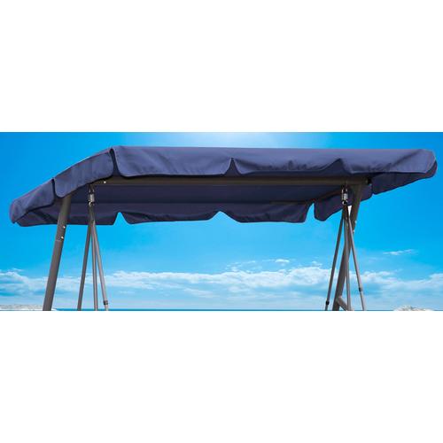 Hollywoodschaukelersatzdach QUICK STAR Sonnensegel Gr. B/T: 200 cm x 145 cm, blau Sonnensegel