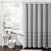 Lush Decor Vintage Stripe Yarn Dyed Cotton Shower Curtain