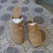 Zara Shoes | New Zara Beige Suede Leather Interwoven Mules Size Us 8m- | Color: Brown | Size: 8