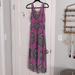 Anthropologie Dresses | Maeve By Anthropologie Silk Maxi Dress | Color: Purple | Size: Xs