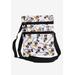 Plus Size Women's Mickey & Minnie Mouse Poses Passport Bag Travel Crossbody Purse White by Disney in Multi