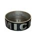 Disney Jewelry | Disney Mickey Mouse I Love Mickey Bangle Bracelet Thick Silver Black Metal | Color: Black/Silver | Size: Os