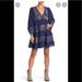 Free People Dresses | Free People | My Love Navy Floral Gauze Mini Dress | Color: Blue | Size: S