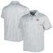 Men's Tommy Bahama Gray Chicago Cubs IslandZone Pineapple Palm Coast Polo