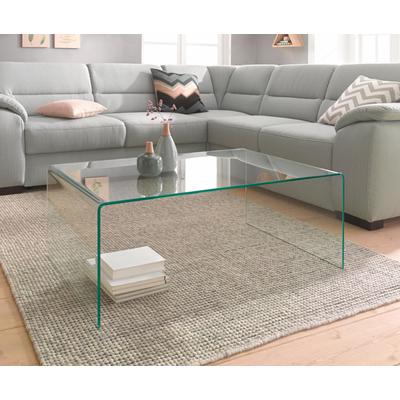 Couchtisch PAROLI, transparent (klarglas), B:110cm H:40cm T:60cm, Tische, aus Klarglas Image