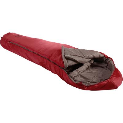 Mumienschlafsack GRAND CANYON "FAIRBANKS" Schlafsäcke Gr. B/L: 80 cm x 210 cm, Reißverschluss links, rot (red daliah) Mumienschlafsäcke