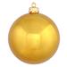 The Holiday Aisle® Ball Ornament Plastic in Yellow | 4 H x 4 W x 4 D in | Wayfair 43B37C78A09B41F4BB57883C0FFACD81