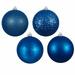 Freeport Park® 24 Piece Assortment Ball Ornament Set Plastic in Blue | 2.4 H x 2.4 W x 2.4 D in | Wayfair AAE321DE56384743815CB2F032F245B3