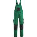 Mascot 12169-442-0309-76C54 Size L76cm/C54 "Augsburg" Bib and Brace - Green/Black