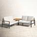 Birch Lane™ 3 Piece Sectional Seating Group w/ Sunbrella Cushions Metal | Outdoor Furniture | Wayfair 1F05FA5B58074188A8EF0A3ABA8C0C7D