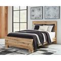 Signature Design by Ashley Hyanna Platform Bed Wood in Brown | 49 H x 63 W x 85 D in | Wayfair B1050B2