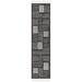 Black/White 108 x 27 x 0.24 in Indoor Area Rug - AllModern Flore Geometric Handmade Kilim Wool/Area Rug in Black/Ivory /Wool | Wayfair