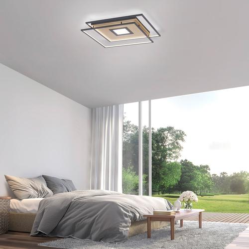Paul Neuhaus Q-Amira LED Deckenleuchte mit Dimmer und CCT, 8379-18,