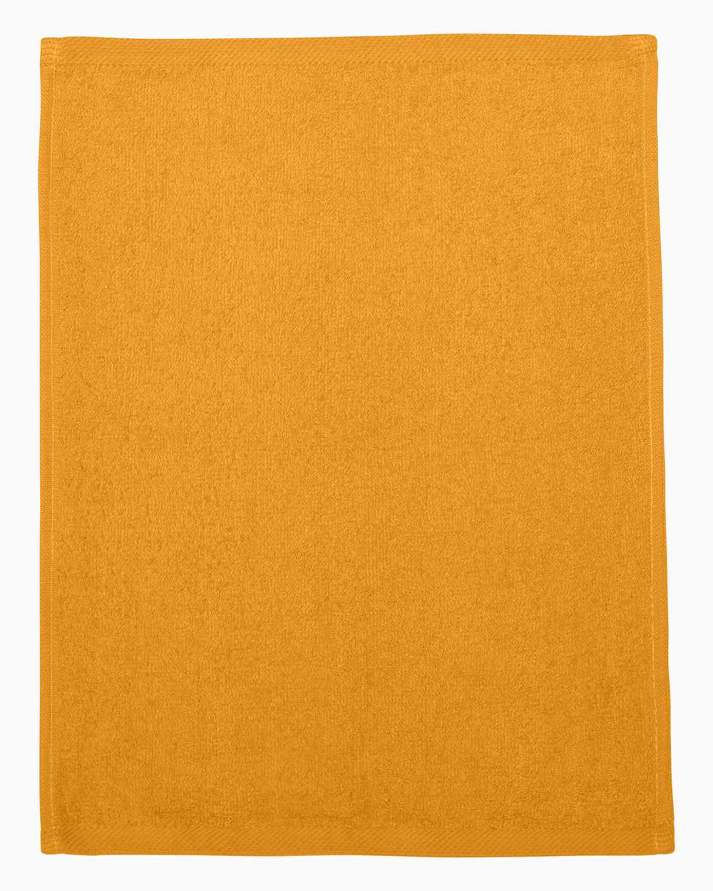 Q-Tees T600 Hemmed Fingertip Towel in Gold | Cotton TP600, T600J1