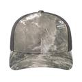 Pacific Headwear 107C Snapback Trucker Hat Cap in Galt/Light Charcoal | Cotton Blend