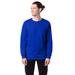 Hanes 5286 Men's 5.2 oz. ComfortSoft Cotton Long-Sleeve T-Shirt in Royal Blue size XL