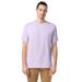 ComfortWash by Hanes GDH100 Men's Garment-Dyed T-Shirt in Future Lavender size 3XL | Cotton