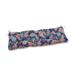 Pillow Perfect Outdoor Paisley Party Blue Blown Bench Cushion