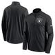 Las Vegas Raiders Nike Logo Pacer Half Zip - Mens