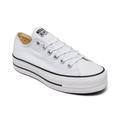 Chuck Taylor All Star Lift Low Top Casual Sneakers From Finish Line - White - Converse Sneakers