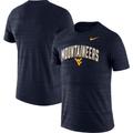 Men's Nike Navy West Virginia Mountaineers 2022 Game Day Sideline Velocity Performance T-Shirt