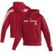 Women's adidas Scarlet Rutgers Knights Fashion Pullover Hoodie