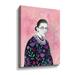 Red Barrel Studio® Gallery Wrapped Canvas Metal in Indigo/Pink | 32 H x 24 W in | Wayfair AFFE17C8E378461785706C8B240FACCE