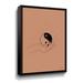 Bungalow Rose Gallery Wrapped Canvas in Black/Brown | 10 H x 8 W in | Wayfair 736B2E5AB11940FF9DCF6703126B939B