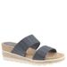 Easy Street Maryann - Womens 8 Blue Sandal Medium