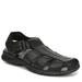 Dr. Scholl's Gaston - Mens 9 Black Sandal Medium