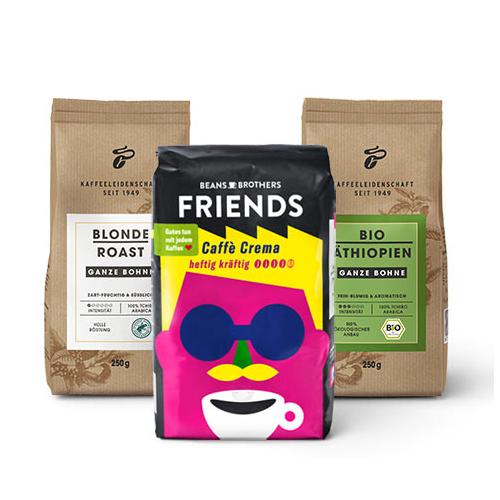 Premiumkaffee Probierset – Ganze Bohne