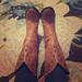 Anthropologie Shoes | Anthropologie Lucky Penny Heeled Cowboy Boot | Color: Brown | Size: 8
