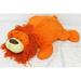 Disney Toys | Disney Orange Lion Micro-Bead Plush Pillow 18" Squishy Fur Yarn Mane Jay Franco | Color: Orange | Size: Medium