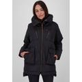 Parka ALIFE & KICKIN "JuanitaAK-A" Gr. L, schwarz-weiß (9100 moonless) Damen Jacken Parkas