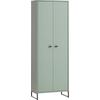 Schuhschrank SCHILDMEYER "Janne", grün (pistazie), B:60,2cm H:169,7cm T:33,0cm, FSC-zertifizierter Holzwerkstoff, Schränke