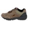 Walkingschuh BRÜTTING "Nordic Walking Schuh Circle", Gr. 36, braun, Veloursleder, Schuhe Damenschuh Herrenschuh Outdoorschuh Schnürschuh Walkingschuh