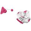 Poolroboter MY POOL BWT "BC200 Plus", pink (weiß, pink), B:44cm H:32cm L:44cm, Kunststoff, Poolbodensauger, ideal für Pools bis zu einer Füllmenge von 45 m², Topseller