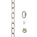 Aspen Creative Corporation Heavy Duty Chain for Hanging up Maximum Weight 120 Pounds-Lighting Fixture Metal | 72 H x 0.75 W x 0.75 D in | Wayfair