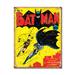 Desperate Enterprises DC - Batman No1 Cover Metal Sign Metal in Black/Red/Yellow | 16 H x 12.5 W x 0.03 D in | Wayfair 1966