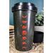 East Urban Home Calliope Wiccan Gothic Macabre Occultic Eco Earth Friendly Bamboo Fiber Reusable Washable Travel Mug Cup w/ Silicone Lid | Wayfair