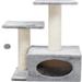 Tucker Murphy Pet™ Chamille 28" Cat Condo Manufactured Wood in Brown | 28 H x 13 W x 17.3 D in | Wayfair F57D0BB6EB034FF19B73AE072F104D83