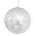 The Holiday Aisle® Shiny Mercury Ball Ornament Plastic in Gray | 12 H x 8 W x 12 D in | Wayfair A2E2FCB2DD4044B8B3EF347B374FC109