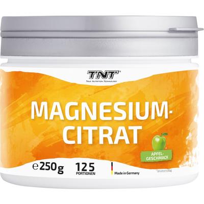 TNT (True Nutrition Technology) - Magnesium Citrat, zur Verminderung von Müdigkeit, Teil des Elektrolythaushaltes Mineralstoffe 0,25 kg