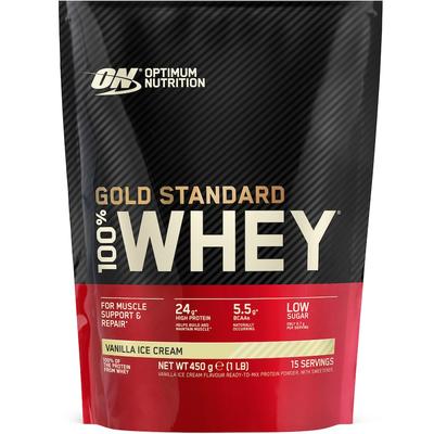 Optimum Nutrition - Gold Standard Whey - mit bis zu 81,6% Protein Protein & Shakes 0,45 kg