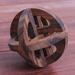 Loon Peak® Cauy Global Mystery Wood Puzzle Wood in Brown/Gray | 3.9 H x 3.9 W x 3.9 D in | Wayfair EC8D4AE0CA4E4F3D94C47DD9540F4E02