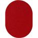 White 60 x 36 x 0.5 in Area Rug - Ebern Designs Square Wailoo Solid Color Power Loomed Indoor/Outdoor Use Area Rug in Red | Wayfair